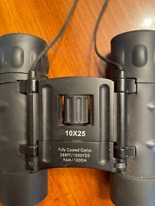 Fully Coated Optics Binoculars 10 x 25 280 Feet/1000 yards Neck Carry strap - Picture 1 of 6