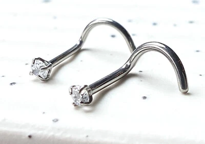 Tornillo de nariz de titanio grado implante sólido grado 23 6AL4V-ELi 18 g o 20 g 1 pieza Foto 1 de 4