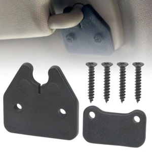 2-Pack Black Sun Visor Repair Kit For Dodge RAM 1500 Trucks 2019-2024 2020 2021 - Bild 1 von 11