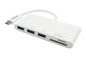 NEW USB 3.1 Type-C to Micro SD/TF + 3 X USB 3.0 Hub, (4470) - Picture 1 of 4