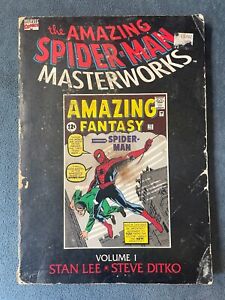 The Amazing Spider-Man Masterworks Volume 1 TPB Stan Lee 1992 Marvel Comics