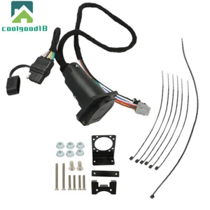 For 2005 2006-2014 2015 Nissan 4 Way Flat & RV 7 Way Trailer Wiring Harness NEW - Picture 1 of 11