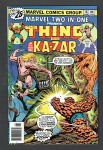 Marvel Two-In-One #16 Marvel Comics Bronze Age 1976 VF+ (8.5) Thing & Ka-Zar - Bild 1 von 2