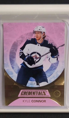 2021-22 UPPER DECK CREDENTIALS PINK PARALLEL #21 KYLE CONNOR /49 - Image 1 of 2