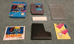 Bomberman (Nintendo) NES (Complete in Box) 100% Authentic! (Tested & Works Well) - Picture 1 of 16