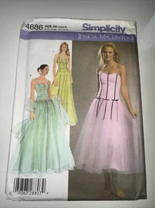 Simplicity 4686 Women's Dresses Costume Pattern sz 4-10, UNUSED FF - Picture 1 of 3