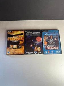 PC Spiel Konvolut Shooter Panzers Rapid Gunner Rainbox Six 3 Athena Sword TOP - Bild 1 von 2
