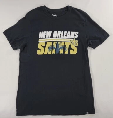 Camiseta gráfica marca NFL New Orleans Saints '47 para hombre talla mediana usada en excelente estado Foto 1 de 4