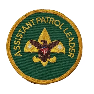 BSA Pfadfinder, 3" rund, Assistent Senior Patrol Leader Position Patch - Bild 1 von 5