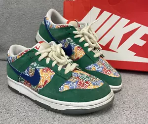 Size 7 - Nike Dunk Low Foam Finger Stadium Green - Picture 1 of 12