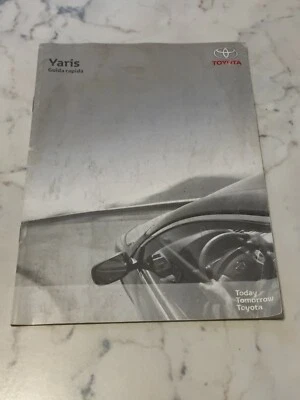 TOYOTA YARIS 2000 MANUALE LIBRETTO GUIDA RAPIDA ISTRUZIONI ORIGINALE ITALIANO  - Immagine 1 di 3