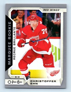 2018-19 UPPER DECK O-PEE-CHEE UPDATES SILVER CHRISTOFFER EHN RC DETROIT RED