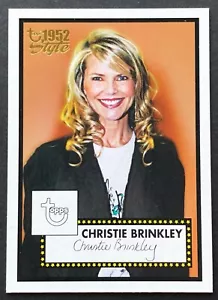 CHRISTIE BRINKLEY 2005-06 Topps Basketball 1952 Style #161 *Free Shipping* - Picture 1 of 2