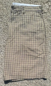 Banana Republic Mens Size 34 Plaid Bermuda Shorts 100% Cotton - Picture 1 of 6