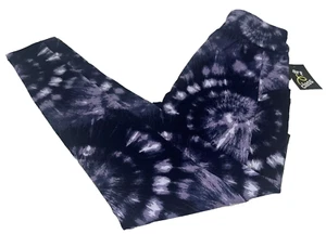 Art Class Girls Size XL (14/16) Navy Purple Tie Dye Leggings NWT - Picture 1 of 8