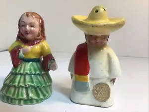 Shaker sale e pepe vintage, uno è ceco, Slovakia. 1886,La donna viene dal Texas - Foto 1 di 4