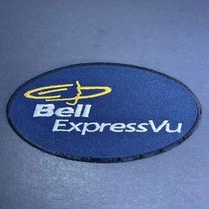 Vintage 2001 Bell ExpressVu Satellite Services Mitarbeiter gestickter Aufnäher Abzeichen - Bild 1 von 5