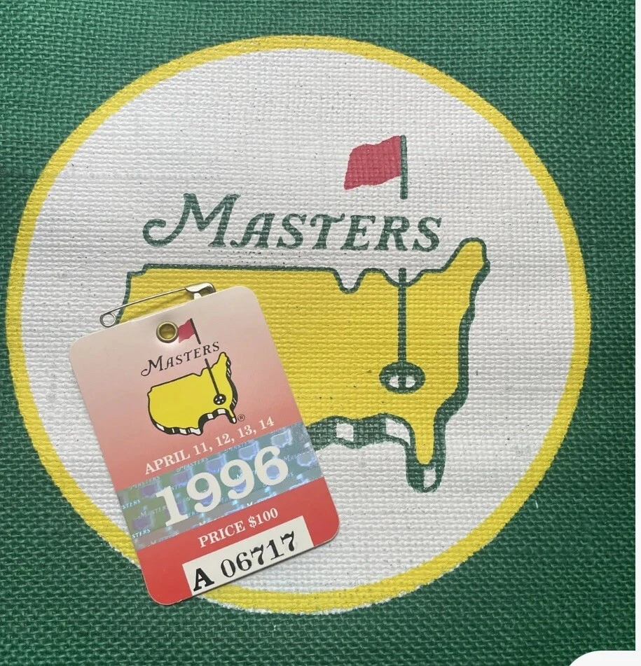 Insignia Masters 1996 Augusta National Nick Faldo gana Foto 1 de 1