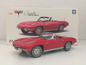 Chevrolet Corvette Covertible Sting Ray 1963 - Autoart 1:18 GM Shop - Imagen 1 de 24