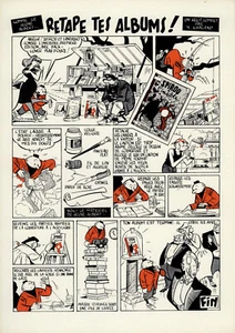 CHALAND LE JEUNE ALBERT RETAPE TES ALBUMS SERIGRAPHIE FORMAT A4 1997 - Bild 1 von 1