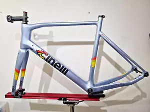 Cinelli Superstar Disc XL Rahmenset clear blue flame MY19 - Bild 1 von 22