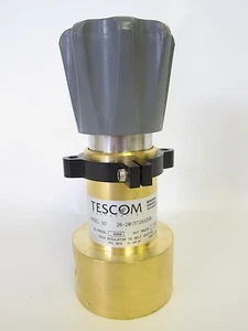 New Tescom Regulator 1/2” Inlet Outlet 26-2015T28S250 Brass 1500 PSI 26-20 - Picture 1 of 5