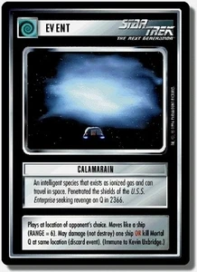 Star Trek CCG QC Q-Continuum Calamarain - Picture 1 of 1