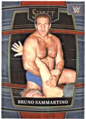 BRUNO SAMMARTINO 2022 Panini Select WWE Hobby Base #95 Wrestling Trading Card - Image 1 of 3