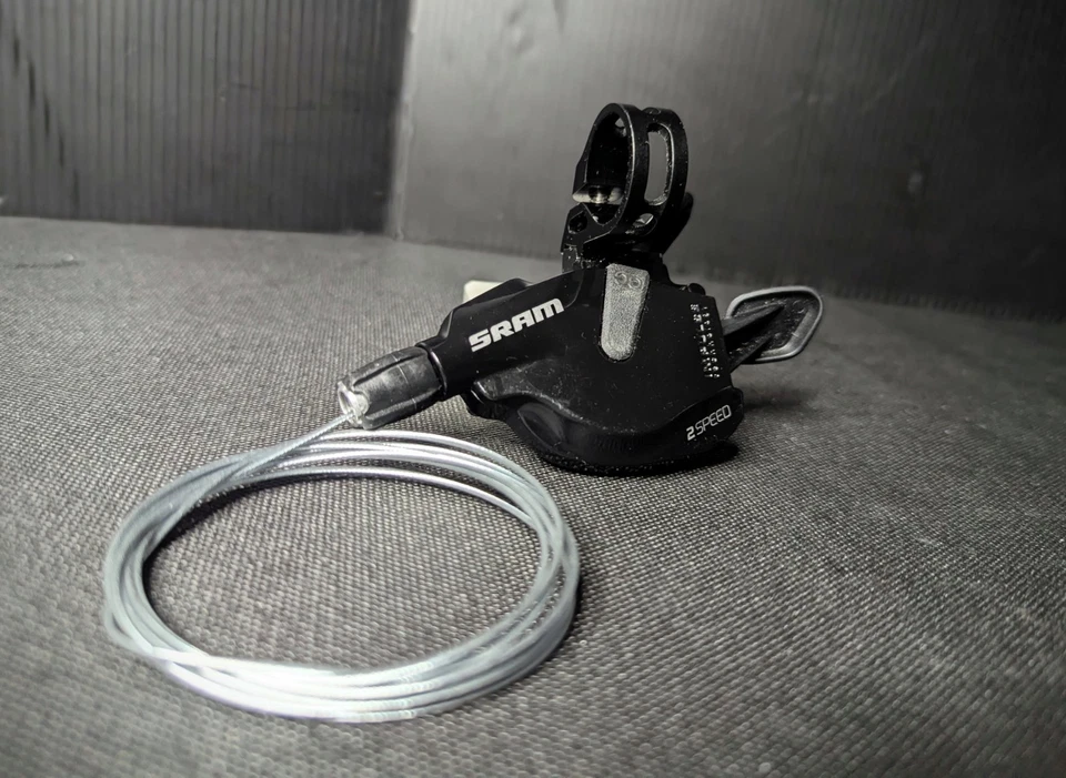 SRAM 2 Speed Impulse Technology 2016 Left Trigger Shifter Black - Image 1 of 4