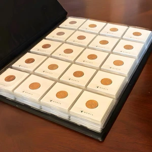 5 Pack NUMIS® Coin Collecting Albums, Holds 200 "Flips" Each, 1000 Coins Total! - Picture 1 of 8