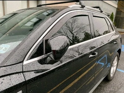 IN CHANNEL RAIN GUARDS FOR AUDI Q3 2019-2025 (4PC SET) - Image 1 of 3