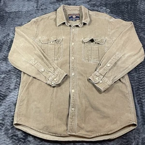 Duluth Trading Co braunes Cord Sakko mit Knopfleiste Herren Größe L. #1 - Bild 1 von 6
