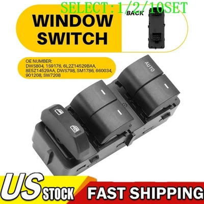 Fits Ford F-250 F-350 F-450 F-550 Super Duty 2008-10 Master Window Switch 1~10X - Image 1 of 4