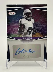 Steven McBride 2025 Sage Rookie RC Auto (Rechnungen) - Bild 1 von 2