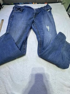 Ariat FR Jeans Mens Blue M4 Bootcut Relaxed Fit Western Workwear Denim 44x32 - Picture 1 of 11