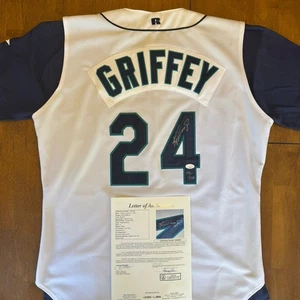 Ken Griffey Jr. Signed Autographed Authentic Russell Athletic Jersey JSA LOA - Picture 1 of 13