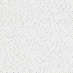 White & Silver Lurex 14 Count Zweigart Aida cross stitch fabric  size options - Picture 1 of 1