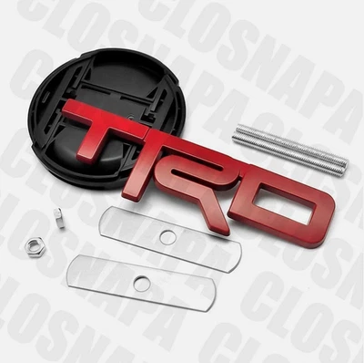 3D General Front Grille Emblem For Tacoma Tundra Accessories Upper Badge Screws - Image 1 of 4
