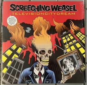 Screeching Weasel Television City Dream Red Vinyl LP 2010 Limited Edition - Picture 1 of 6