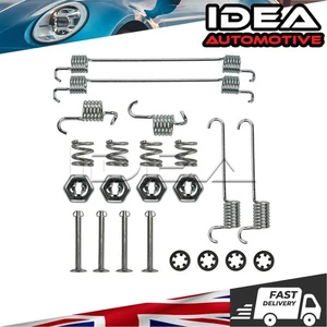 Brake Shoes Fitting Kit Rear Idea Fits Peugeot 106 1991-2004 + Other Models - Picture 1 of 5