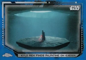 Star Wars 2021 Chrome Legacy, (#2) tarjeta paralela refractor azul #94/99 - Imagen 1 de 2