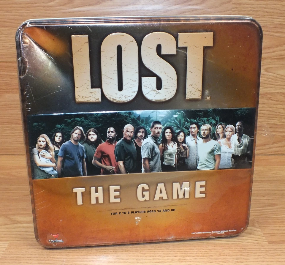Lost The Game Collectors Tin Box Edition 2006 TV Show Cardinal