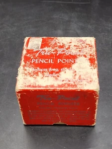 Sacapuntas Tru Point vintage Fredrick Post Co Chicago EE. UU. Caja y papeles - Imagen 1 de 12