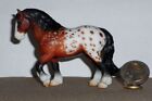 Breyer LSQ OOAK CM Etched Spotted Draft Horse Stablemate by Lindy SALE!!!