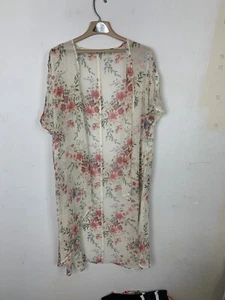 Kimono American Eagle para mujer XS/S floral festival país romántico femenino - Imagen 1 de 6