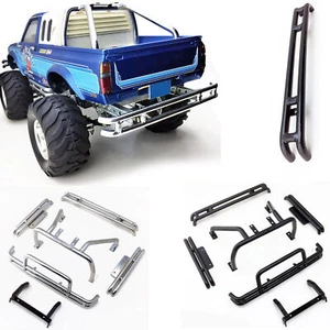Front Metal Rolling Cage pedals Bumpers For TAMIYA 1/10 Buriser HILUX RC Crawler - Picture 1 of 12