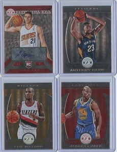 2013-2014 Panini Totally Certified 4 Card Lot Inc. Len Autograph, Davis, Maynor - Picture 1 of 2