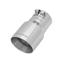 Stainless Works TM5C25O25OPS 2.5 Inch Offset Inlet/ Outlet Turbo Muffler Stainless Works TM5C25O25OPS 2.5 Inch Offset Inlet/ Outlet Turbo Muffler