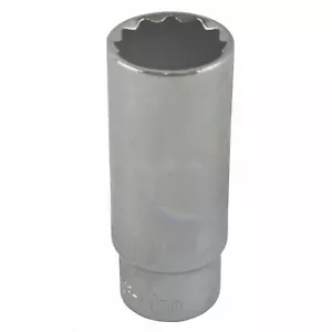 Toma métrica de doble profundidad de 19 mm 3/8" doble hexagonal/12 lados - Imagen 1 de 3
