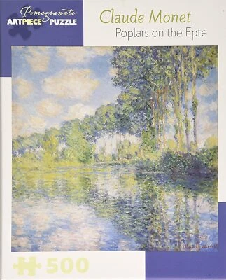 Pomegranate - Poplars On The Epte by Claude Monet Jigsaw Puzzle (500 Pieces) - image 1 of 2